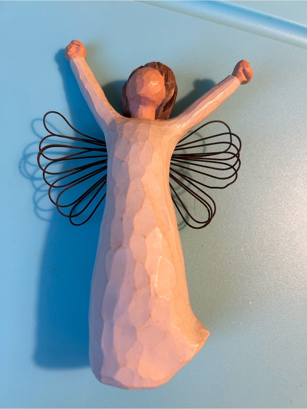 Willow Tree Cream Joy Angel with Wire Wings